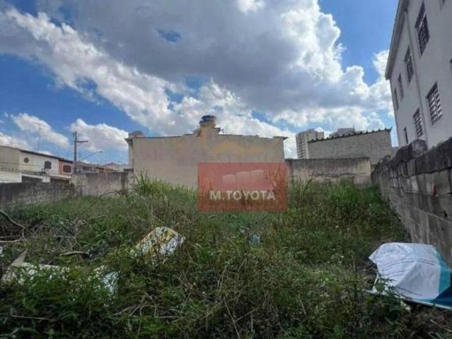 Terreno para venda em Vila Tijuco de 278.00m²