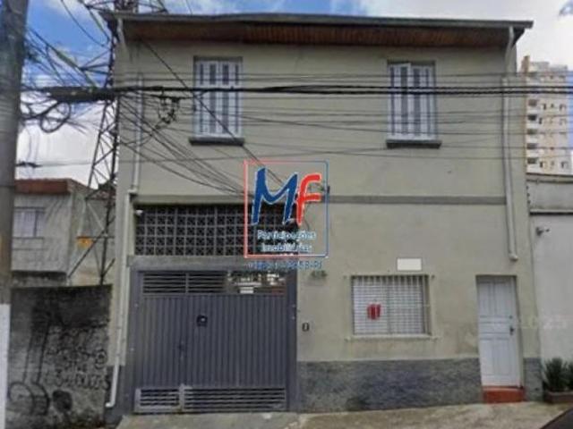 Terreno para venda na Mooca com 400 m², 8 metros de testada, 250 m² área construída, zoneamento Z