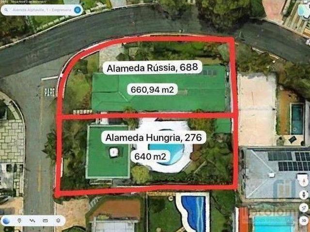 Terreno plano à venda 660 m² Alphaville 01