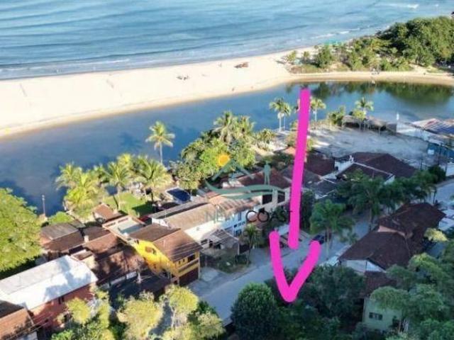 TERRENO PLANO COM DUAS EDIFICAÇÕES – BARRA DO UNA – SÃO SEBASTIÃO/SP