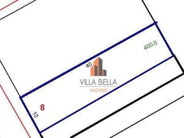 Terreno plano 400 m². 10x40 R$ 1.285.000 local nobre da Santa Maria Santo André