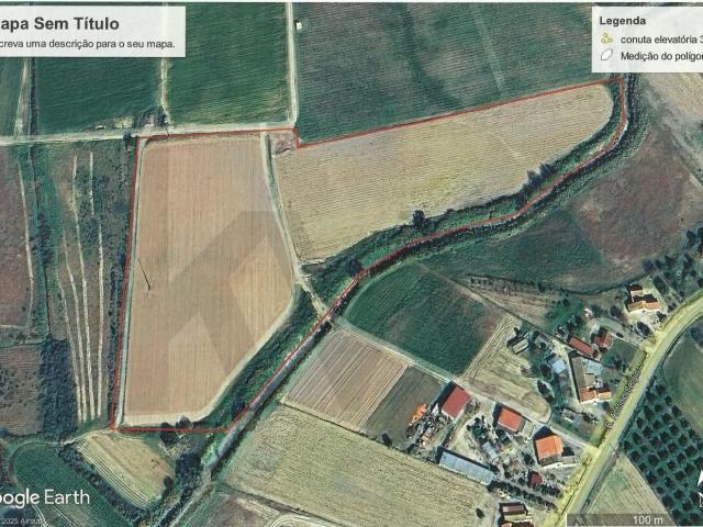 Terreno Rústico 4,7ha em Pegões Velhos Próximo do futuro Aeroporto