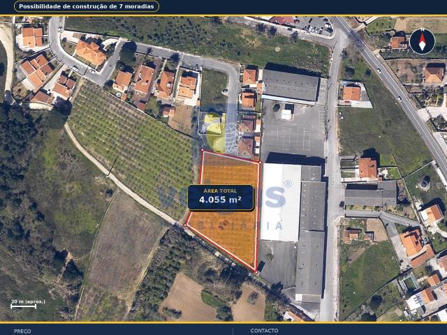 Terreno Rústico com Viabilidade de Construção em Gaeiras, Óbidos