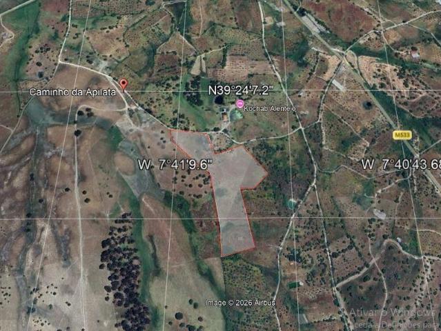 Terreno rústico com 3 parcelas contíguas – 30.500 m² – Gáfete, Portalegre