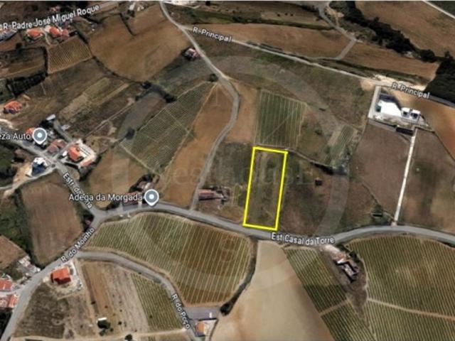 Terreno rústico com 5.129m2 no Varatojo, Torres Vedras, com grande potencial urbanístico