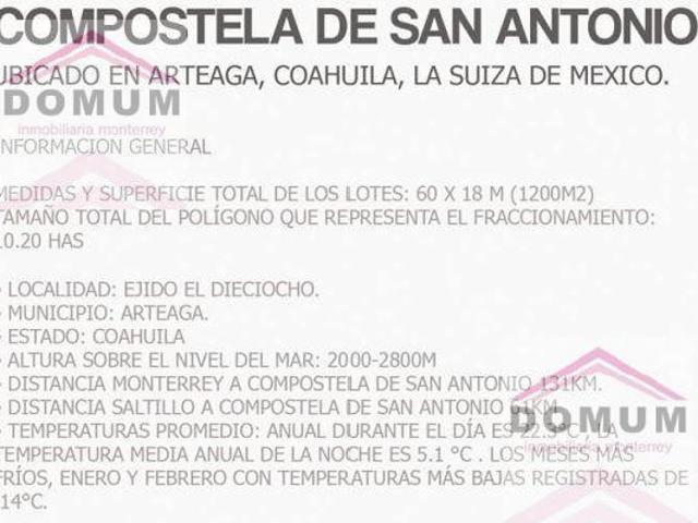 Terreno Rustico en la sierra de Arteaga, Coahuila