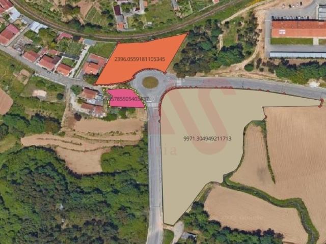 Terreno Rústico Urbanizável para Construção com área total de 4.912 m2 em Santiago de Riba Ul, Oliveira de Azeméis