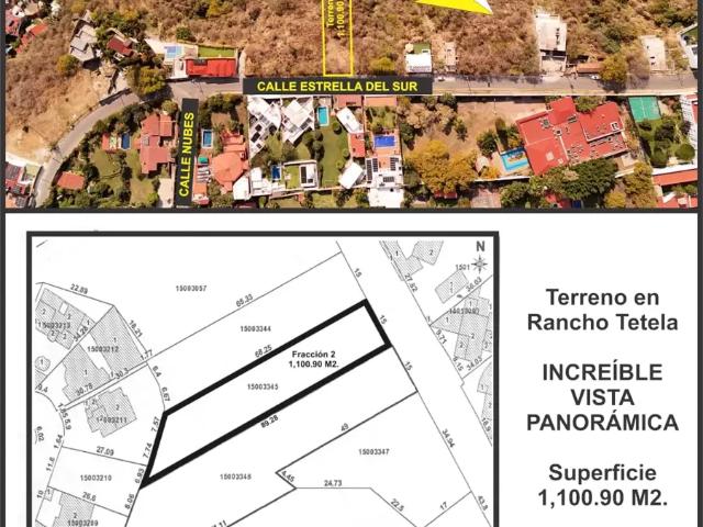 Terreno Rancho Tetela, Cuernavaca