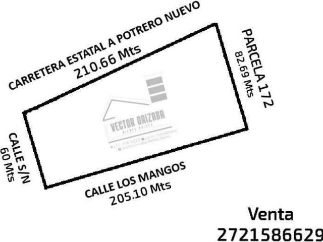 Terreno Rancho o rancheria Potrero Viejo