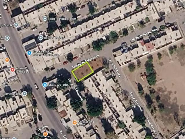 Terreno residencial a la VENTA en Hacienda Santa María, Torreón