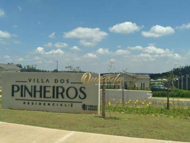 Terreno residencial à venda, 680,37 m², Condomínio Villa dos Pinheiros, Indaiatuba