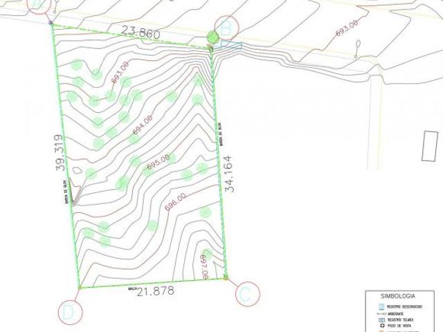 Terreno Residencial en Cordillera 830m2