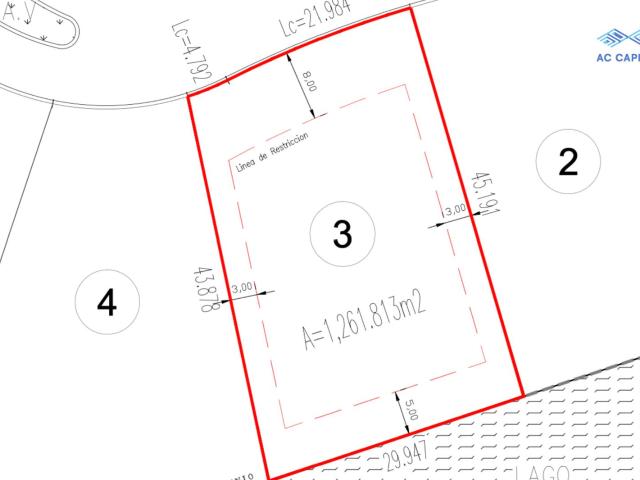 Terreno residencial en venta en El Campanario, Quer?taro | 1,262 m?