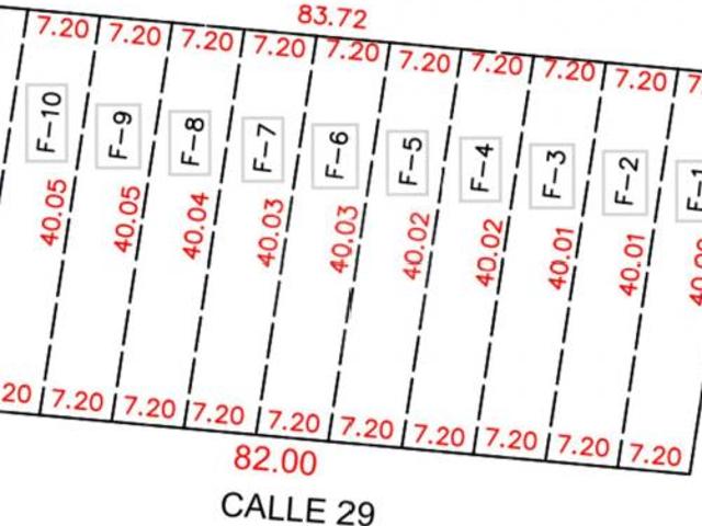 Terreno residencial en venta en Pueblo Conkal