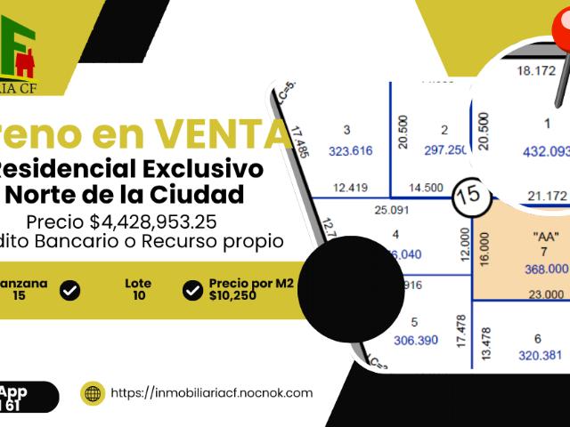 Terreno residencial en venta en Rincón de Alcántara, Saltillo