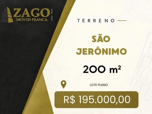 Terreno, Residencial Sao Jeronimo, Franca, SP