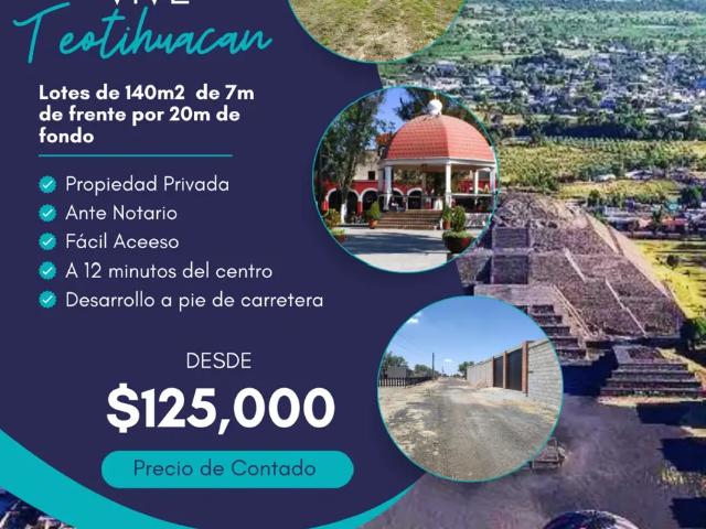 Terreno Residencial Teotihuacan