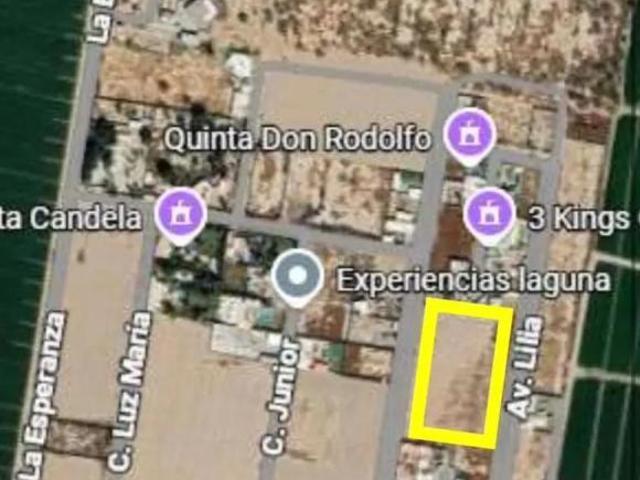 Terreno Residencial 1,300 m2 en Venta en La Esperanza, LUMABALCA, Matamoros, Coahuila