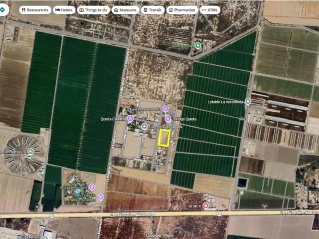 Terreno Residencial 1,300 m2 en Venta en La Esperanza, LUMABALCA, Matamoros, Coahuila