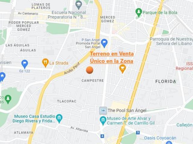 Terreno San Angel Tlacopac Construye La Casa de Tus Sueños Listo Para Construir