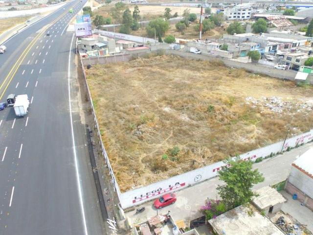 TERRENO SOBRE AUTOPISTA M?XICO PACHUCA SUP. 3,092 m2