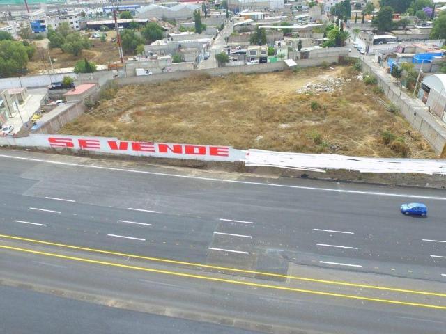TERRENO SOBRE AUTOPISTA M?XICO PACHUCA SUP. 3,092 m2