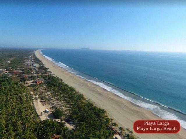 Terreno tur?stico, hotelero, residencial media, frente al mar 600 metros frente