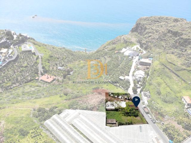 Terreno Tabua Ribeira Brava Vista Mar 987 m2