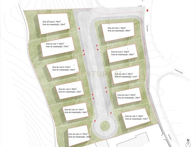 Terreno Urbanizável para Construção com 7.880 m² | Índice de Construção de 80% no Centro da Lourinhã