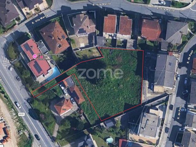 Terreno Urbanizável com 2.234m2 em Ponte, Guimarães