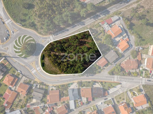 Terreno urbanizável com 3.828 m², em Oliveira de Azeméis