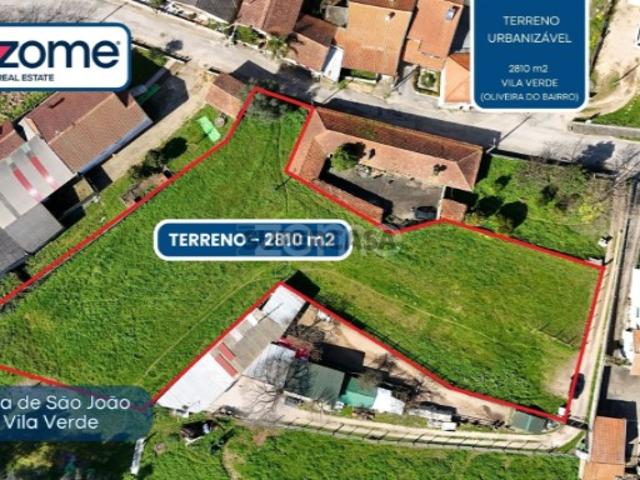 Terreno Urbanizável em Vila Verde Excelente Localização