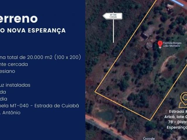 Terreno Urbano à Venda com Galpão e Poço Artesiano Próximo ao Novo Hospital Júlio Müller