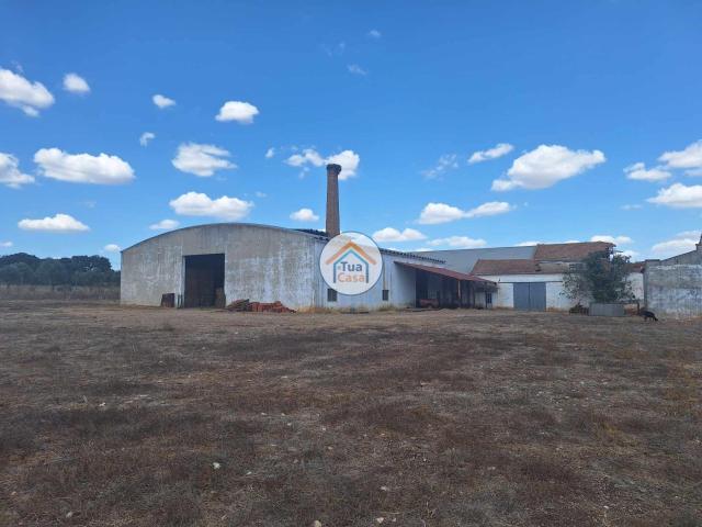 Terreno Urbano com Casas e Armazém e Terreno Rústico em Santa Luzia no concelho de Ourique