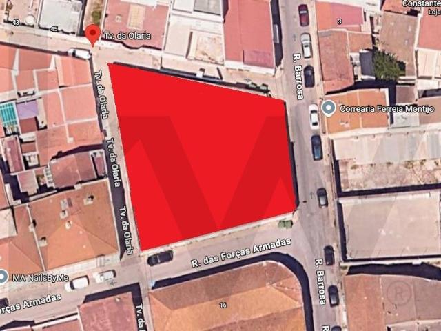 Terreno Urbano com PIP Revalidado • Projeto Aprovado para 11 Fogos • Montijo Centro
