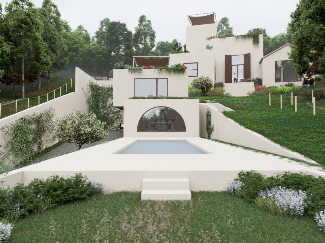 Terreno com Projeto de Moradia de Luxo em Sintra