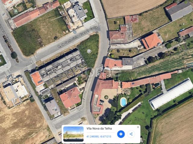 Terreno Urbano de Gaveto com 449 m2 para construção de moradia
