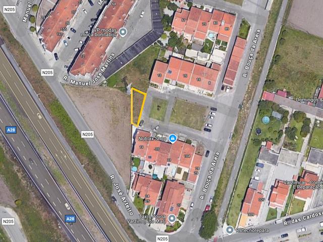 Terreno com 119m2 em Amorim, Póvoa de Varzim, Porto