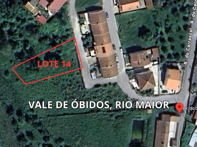 Terreno Urbano para Construção em Vale de Óbidos, Rio Maior