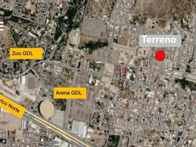 Terreno uso de suelo mixto 10,000m2 en Huentitan el Alto