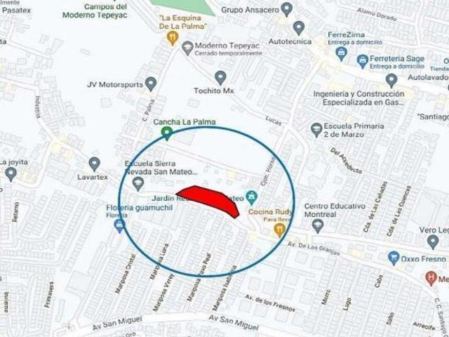 Terreno Venta Naucalpan Santiago Occipaco