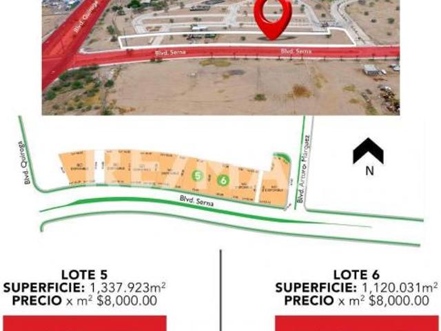 Terreno venta al poniente de Hermosillo