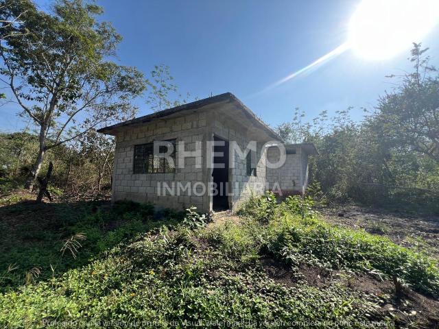 Terreno Venta con construcci?n en Col. Fidel Herrera, tuxpan, Ver