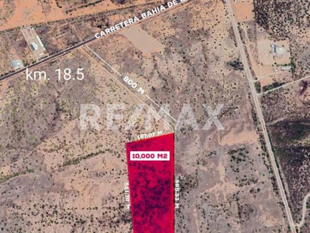 Terreno venta sobre carretera a Bahia de Kino de Hermosillo, Sonora