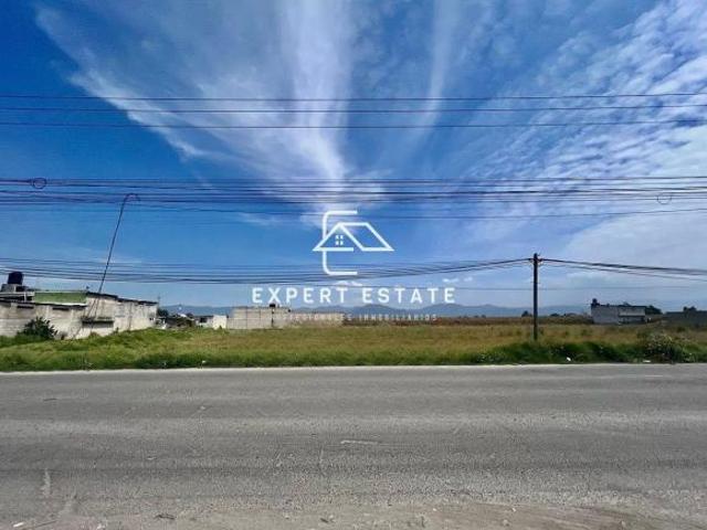 Terreno venta SP TOTOLTEPEC 7392 m2 sobre avenida de las Partidas