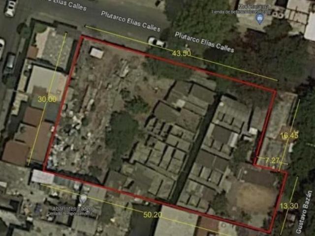 TERRENO 1405M2 EN AZCAPOTZALCO, CDMX