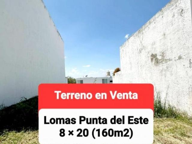 TERRENO 167 m2 en Lomas PUNTA del ESTE, zona León Sur. Aproveche crédito INFONAVIT