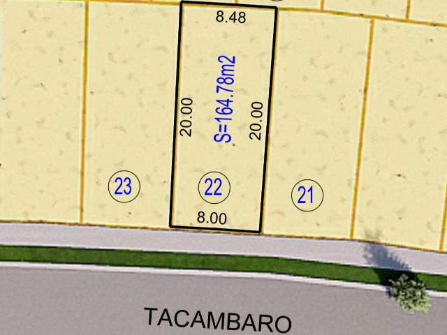 Terreno 164 m2