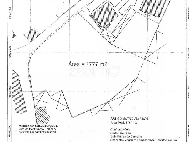 Terreno 1777m2 na Lousã