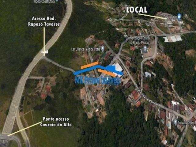 Terreno 125 m² em Cotia próximo a entrada de Caucaia do Alto